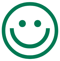 Glad smiley fra Fødevarestyrelsen